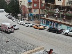 Mardin’de Dolu Yağışı Kenti Beyaza Bürüdü