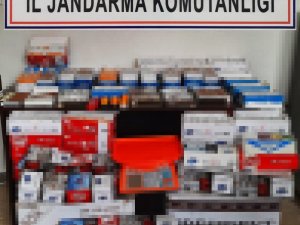 Jandarma Kaçak Sigara Avında