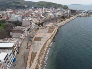 Erdek Sahilleri Güzelleşiyor