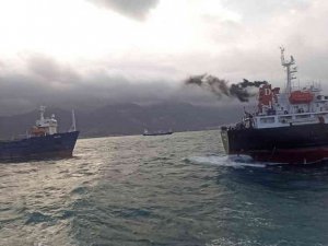 İ̇skenderun Körfezi’nde İki Gemi Çarpıştı