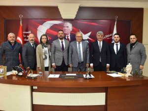 Kdz. Ereğli Kızılay Yönetimi, Protokolü Ziyaret Etti