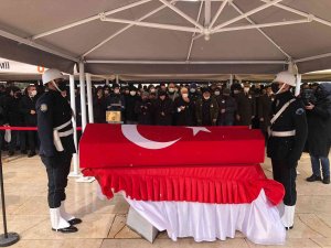 Bakan Soylu, Şehit Komiser Yardımcısı Abdullah Yasir Binici’nin Cenazesine Katıldı