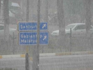 Adıyaman’da Kar Yağışı Başladı