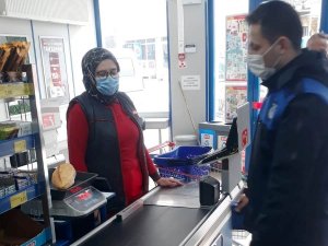 Zabıta Ekiplerinden Stok Ve Etiket Denetimi