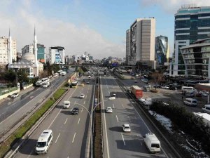 İ̇stanbul’da Kar Alarmı Verildi, Yollar Boş Kaldı, Trafik Yüzde 11’e Düştü
