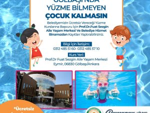 Gölbaşı’nın Çocukları Maviye Kulaç Atacak