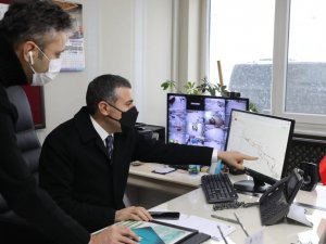 Vali Atay, Yollarda Ki Son Durumu İnceledi