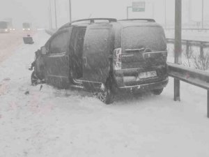 Kuzey Marmara Otoyolu’nda Korkutan Kaza