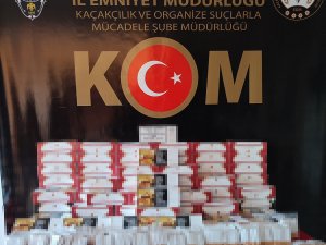 Gaziantep’te Kaçak Bin 819 Paket Sigara İle 22 Bin Adet Makaron Ele Geçirildi