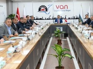 Van Osb’de Müteşebbis Heyeti Toplantısı