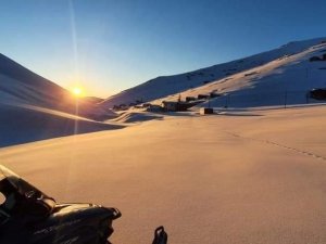 Trabzon’un Yaylaları Kar Altında