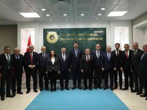 Cumhur İ̇ttifakı’ndan Çevre, Şehircilik Ve İ̇klim Değişikliği Bakanı Murat Kurum’a Ziyaret