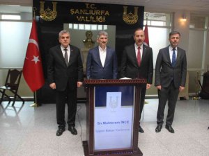 Bakan Yardımcısı Muhterem İ̇nce, Şanlıurfa’da