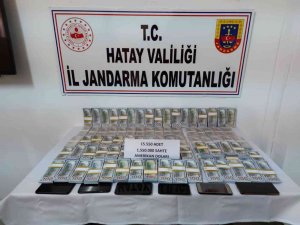 Hatay’da 1 Milyon Beşyüz Bin Dolarlık Sahte Para Operasyonu
