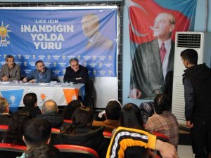 Ak Parti Lice’ye Çıkarma Yaptı