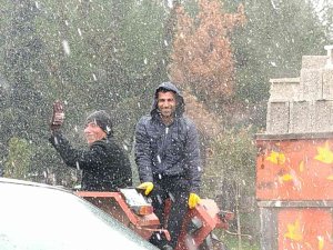 Şanlıurfa’da Kar Sevinci