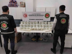 Gümrük Muhafaza Ekiplerinden, İ̇stanbul Havalimanı’nda Üç Uyuşturucu Operasyonu