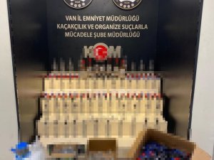Van’da Sahte 60 Şişe Alkollü İçki Ele Geçirildi