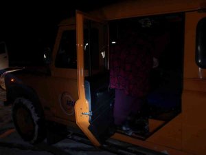 Diyarbakır’da Karda Mahsur Kalan 5 Kişiyi Afad Kurtardı