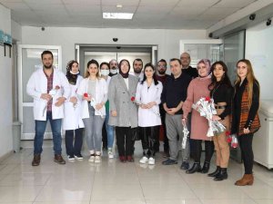 Van Büyükşehir Belediyesi Sağlık Çalışanlarının Bayramını Kutladı