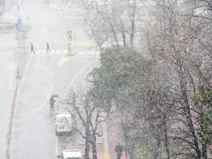 Samsun’da Kuvvetli Kar Yağışı