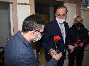 Vali Erin Sağlık Çalışanlarıyla Buluştu