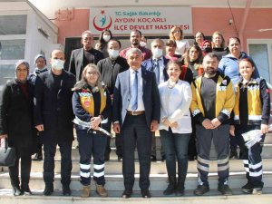 Başkan Kaplan Sağlıkçıları Unutmadı