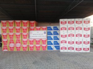 Manavgat’ta 1 Milyon 200 Bin Liralık Makaron Ele Geçirildi