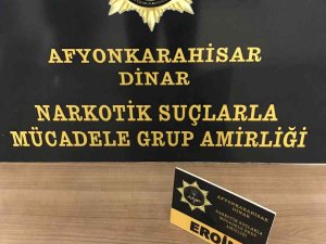 Dinar’da Polis Operasyonunda Eroin Ele Geçirildi