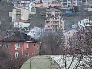 Kastamonu’da Korkutan Baca Yangını