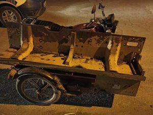 Şüpheli Motosiklet Çalıntı Çıktı