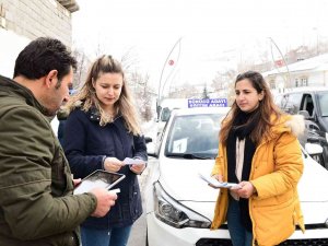 Çatak’ta İlk Kez Direksiyon Sınavı Yapıldı