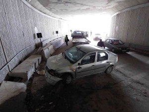 Samsun’da ’Ucube’ Alt Geçitte Yine Kaza: 2 Yaralı