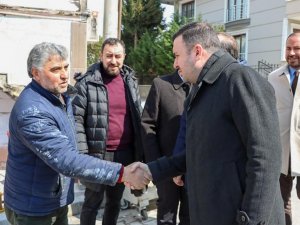 Ak Parti İ̇l Başkanı Bağatar’dan Evi Yanan Vatandaşlara Ziyaret