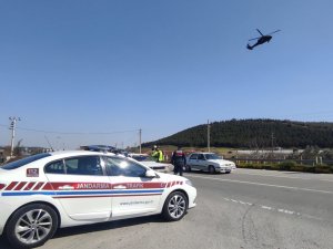 İ̇zmir’de Kurallara Uymayan Sürücülere, Havadan Ceza Yağdı