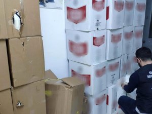 Gümrük Muhafaza Ekiplerinden Kaçak Sigara Üreticilerine Büyük Darbe