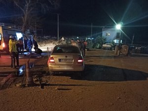 Manisa’da Refüje Çarpan Otomobil Takla Attı: 1 Ölü