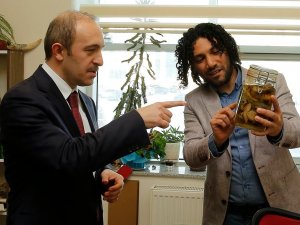 Vali Epcim, Bilim Literatürüne Bayburt İsmini Yazdıran Dr. Sefalı’yı Ziyaret Etti