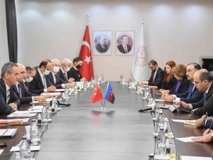 Bakan Özer, Azerbaycan Eğitim Bakanı Amrullayev İle Bir Araya Geldi