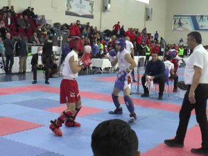 Erzurum’da Türkiye Üniversiteler Kick Boks Şampiyonası Heyecanı