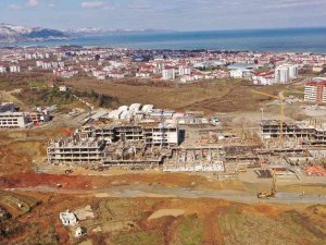 Ordu Şehir Hastanesi’nin Yüzde 28’i Tamamlandı