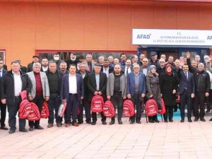 Afyonkarahisar’da Muhtarlara ‘Afet Farkındalık’ Semineri Verildi