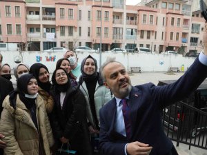 Başkan Aktaş, Lise Öğrencileriyle Buluştu