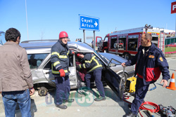 Rize'de Trafik Kazası 4 Yaralı
