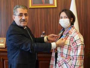 Türkiye Üçüncüsü Rektör Cebeci’yi Ziyaret Etti
