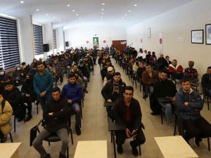 Rektör Aktekin Hacıbektaş Teknik Bilimler Myo Akademik, İ̇dari Personeli Ve Öğrencileri İle Buluştu