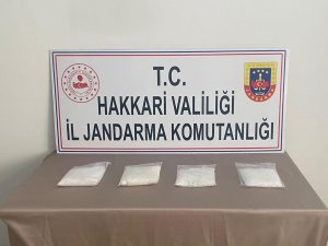 Yüksekova’da 2 Kilogram Metamfetamin Ele Geçirildi