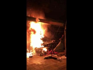 Ordu’da Ayakkabı Dükkanı Yangında Kullanılamaz Hale Geldi