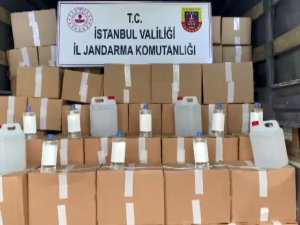 Jandarmadan Sahte Alkol Operasyonu