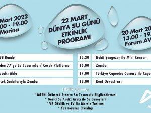 Dünya Su Günü Etkinliklerle Kutlanacak